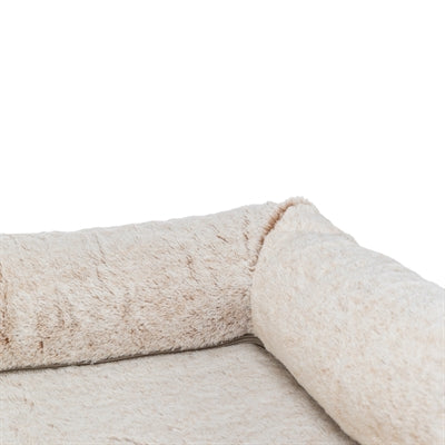 Trixie vital hundeseng lino kantet beige
