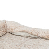 Trixie vital hundeseng lino kantet beige