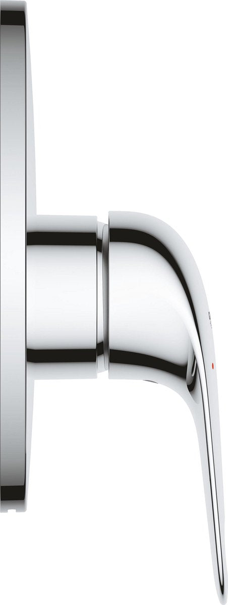 Grohe quickfix swift etgrebs brusearmatur - overflademonteret sæt til skjult montering - med skjult del - krom