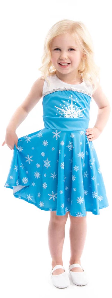 Små eventyr - ice twirl kjole - str. 128-134