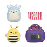 Squishmallows krammeplys mikromallows - game on, 4 stk.