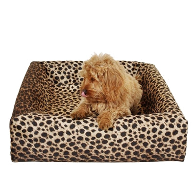 Bia sengebetræk i premium leopardprint