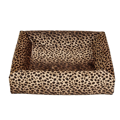 Bia sengebetræk i premium leopardprint