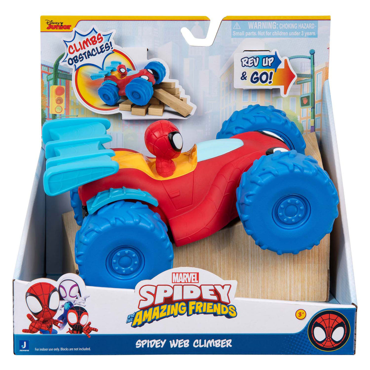 Jazwares spidey web klatrer køretøj