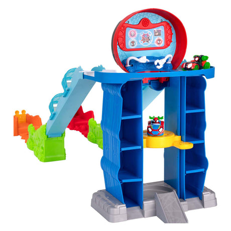 Jazwares spidey mega jump hovedkvarters racerbane
