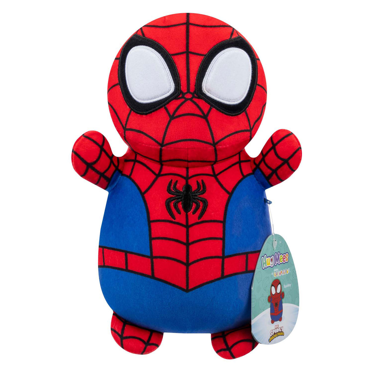 Squishmallows krammeplys - spidey, 25 cm