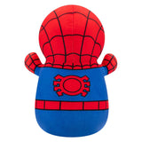 Squishmallows krammeplys - spidey, 25 cm