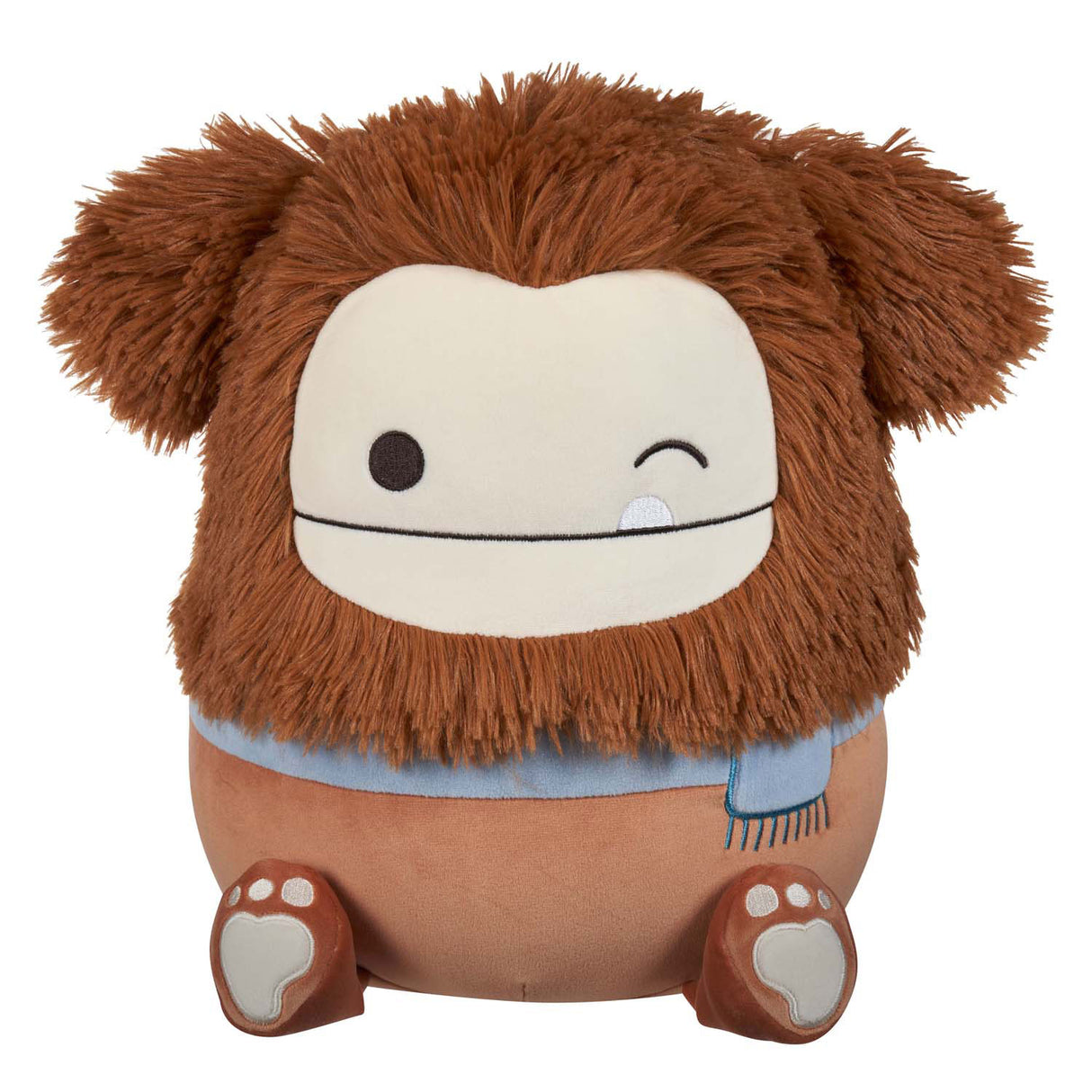 Squishmallows krammeplys - blinkende bigfoot, 30 cm