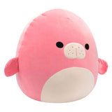 Squishmallows krammeplys - morlai manatee, 30 cm