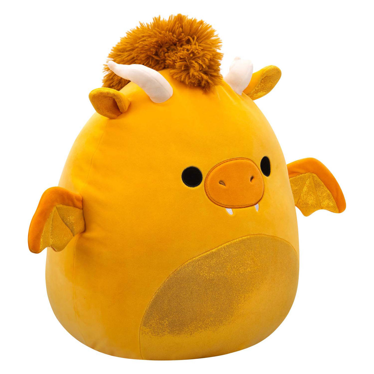 Squishmallows krammeplys - mister golden dragon, 30 cm