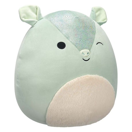 Squishmallows krammeplys - arilla bæltedyr, 40 cm