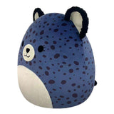 Squishmallows krammeplys - pletter gepard marineblå, 50 cm