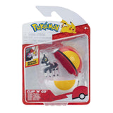 Jazwares Pokémon - Clip n Go Blitzle Fast Ball spillesæt