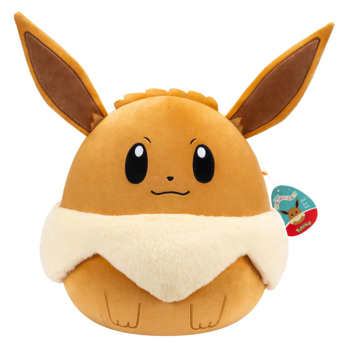 Squishmallows pokémon krammeplys - evoli, 35 cm