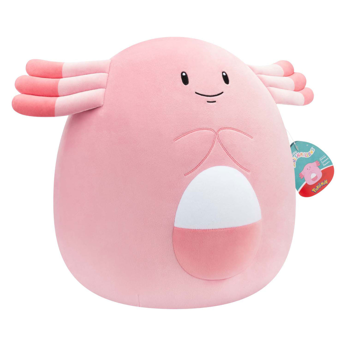 Squishmallows pokémon krammeplys - chansey, 35 cm