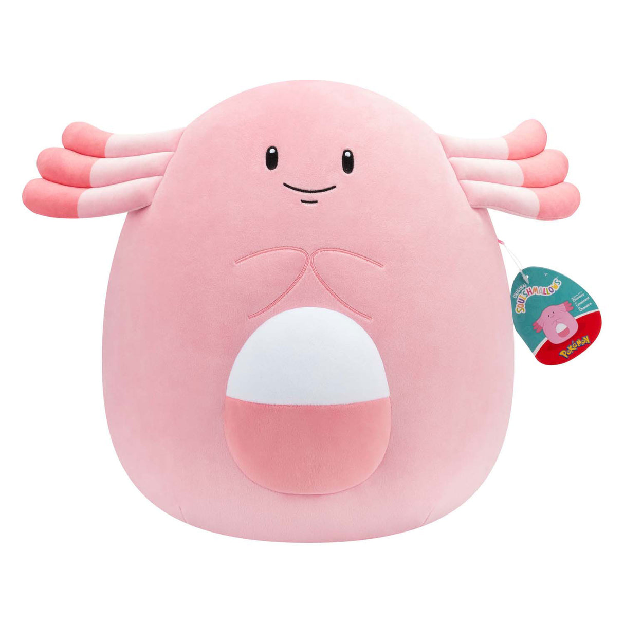 Squishmallows pokémon krammeplys - chansey, 35 cm