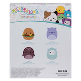 Squishmallows nuttede plysmikromallows - carl, yollie, javari, tudor, 4-pak