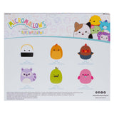 Squishmallows nuttede plys-mikromallows - charles, onel, mo, småkage, siv, layla, 6-pack