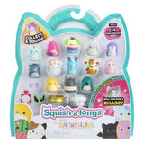 Squishmallows - squish-a-longs spillefigurer, 14 stk.