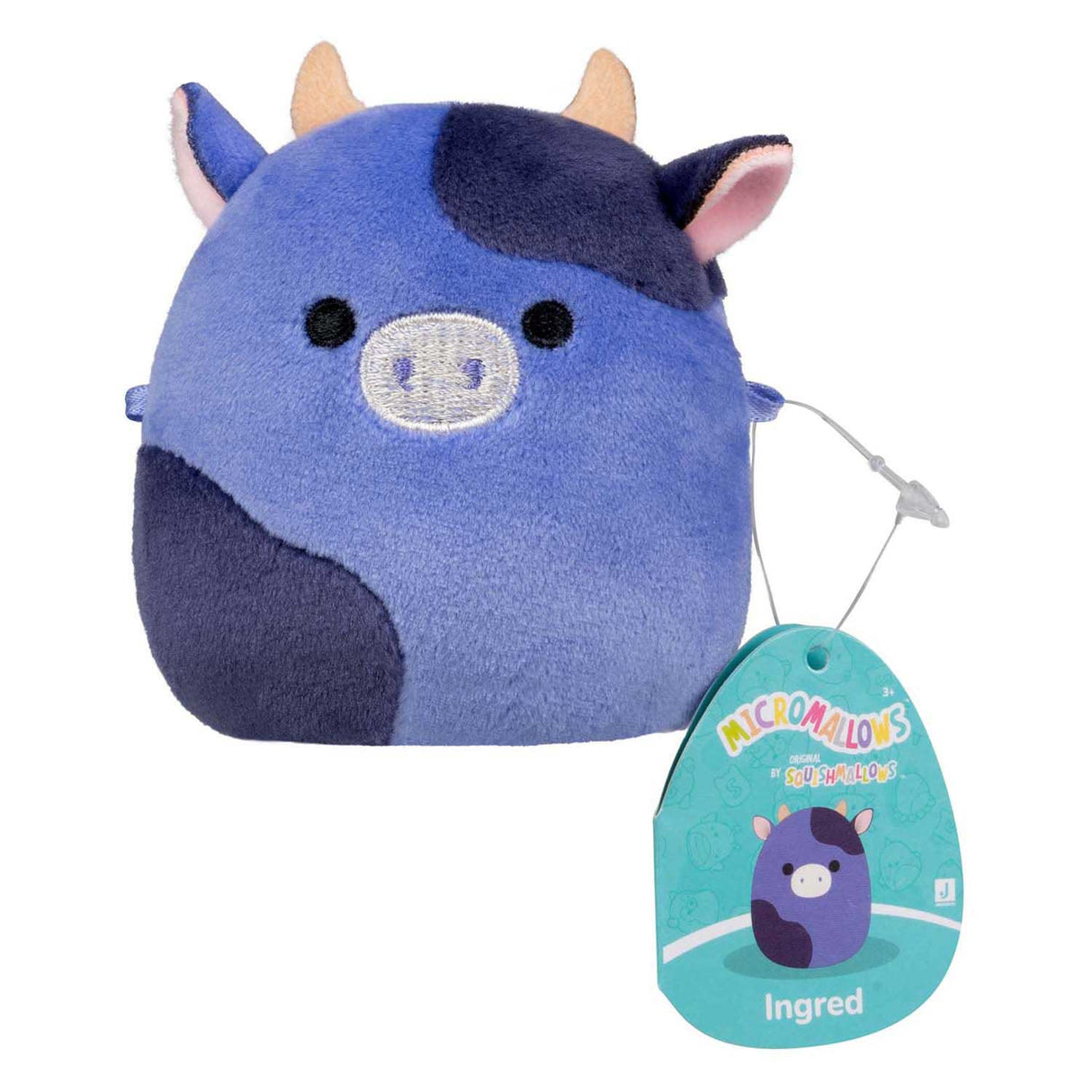 Squishmallows plys kæletøjssæt micromallows 3-delt samlerfigur.