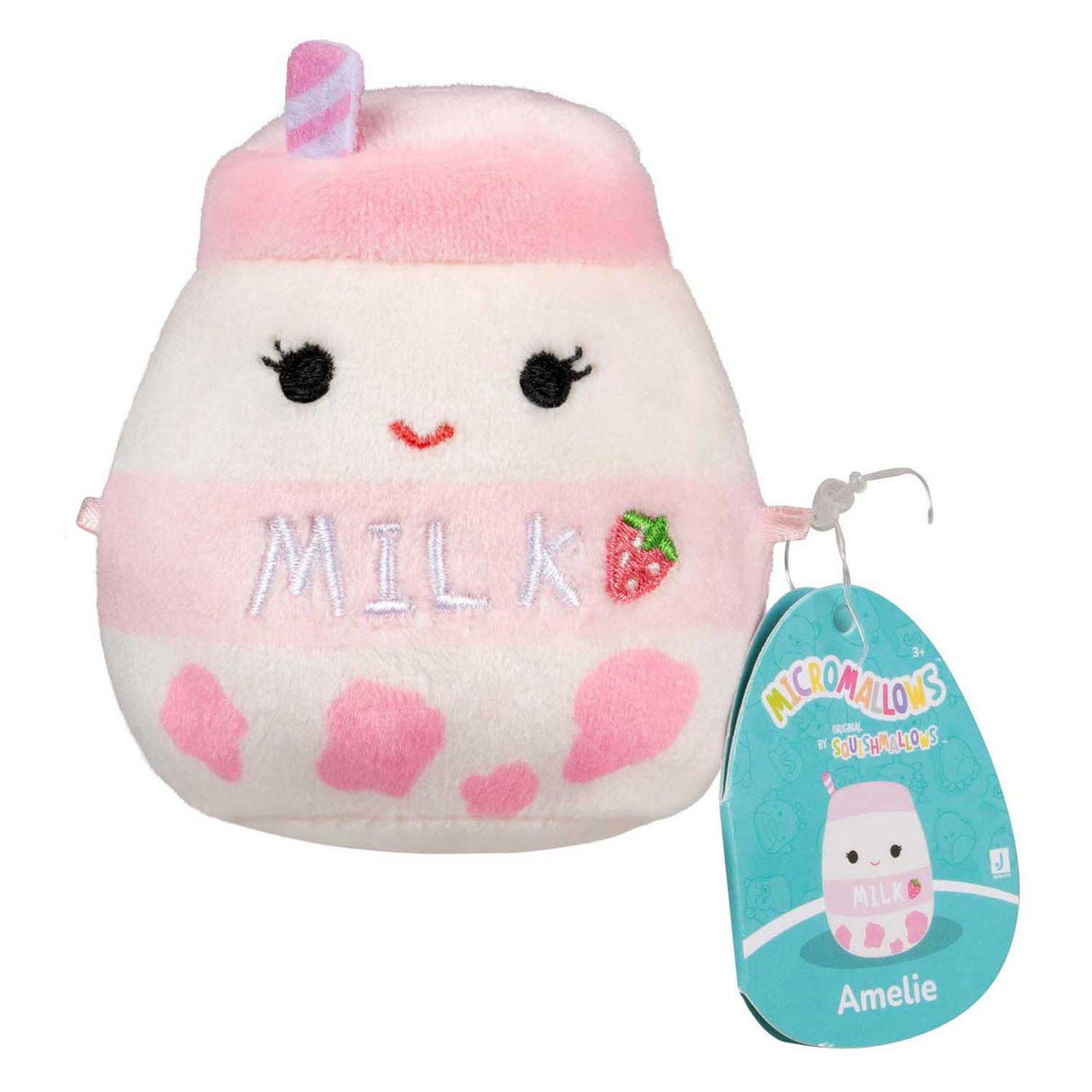 Squishmallows plys kæletøjssæt micromallows 3-delt samlerfigur.