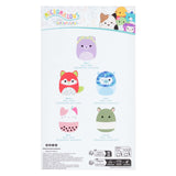 Jazwares squishmallows krammeplys - micromallows silvy, roser, aarin, roxy, gerald - 5 stk.