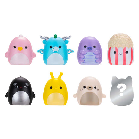 Jazwares squishmallows - squish-a-longs legetøjsfigurer style 2 - 8 stk.
