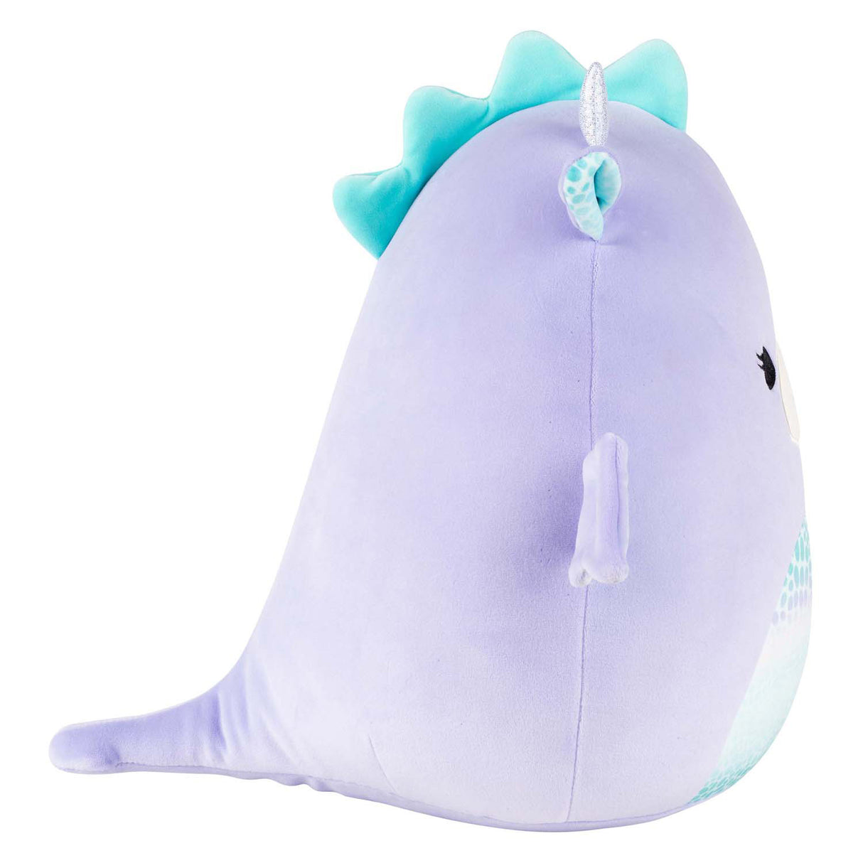Jazwares squishmallows krammeplys - drew den lilla drage - 30 cm