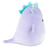Jazwares squishmallows krammeplys - drew den lilla drage - 30 cm