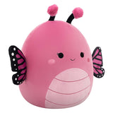 Jazwares squishmallows krammeplys - marcelina den lyserøde monark sommerfugl - 40 cm