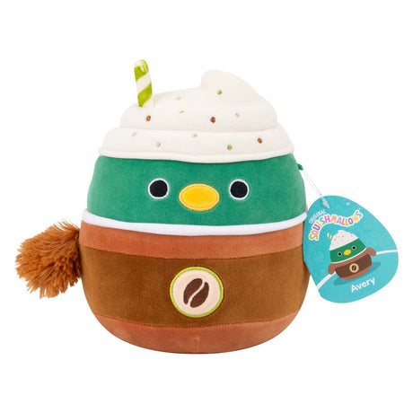 Squishmallows krammeplys - avery the duck - 19 cm