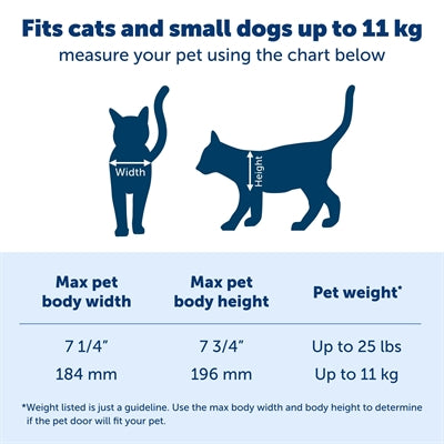 Petsafe kattelem stor kat 2.0 klap