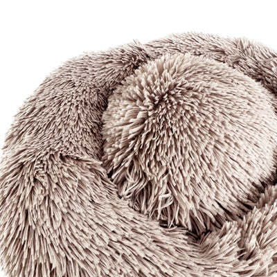 Sazzz hundeseng fluffy beige