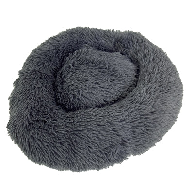 Sazzz hundeseng fluffy antracitgrå