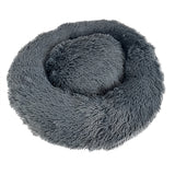Sazzz hundeseng fluffy antracitgrå