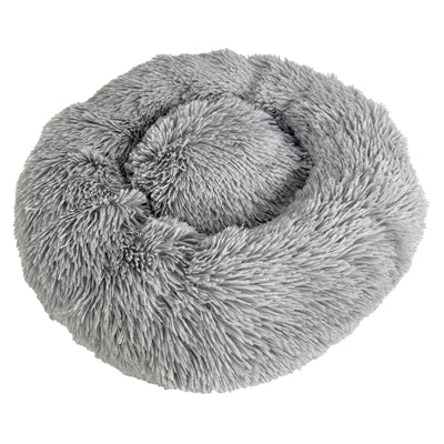 Sazzz hundeseng fluffy lysegrå