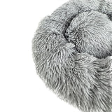 Sazzz hundeseng fluffy lysegrå