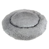 Sazzz hundeseng fluffy lysegrå