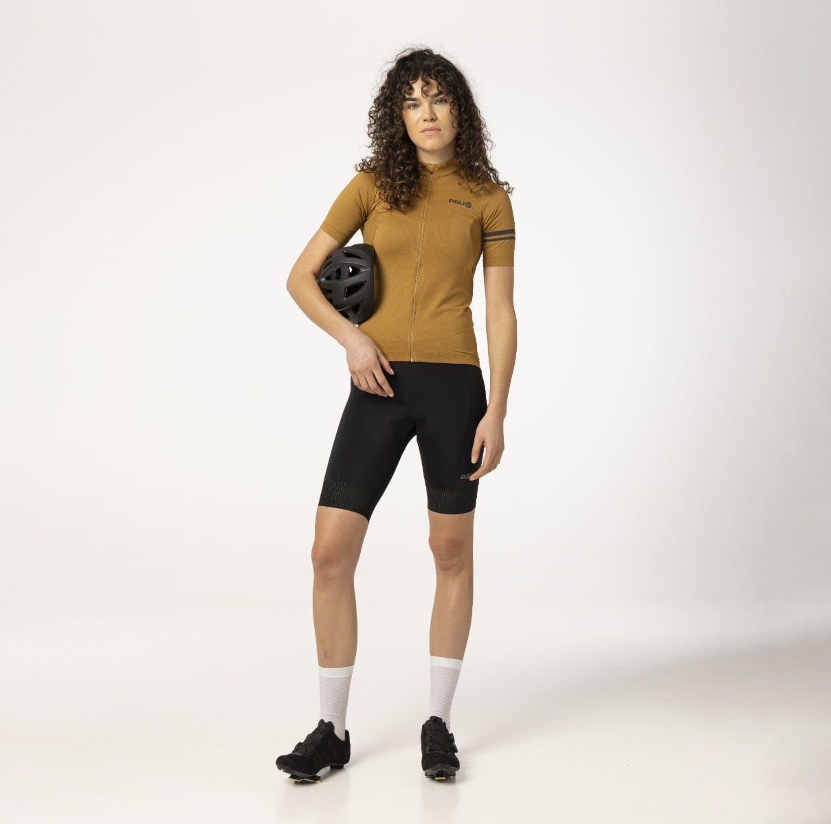 Core fietsshirt ss essential dames armagnac