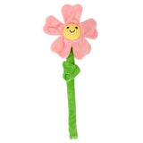 Fofos crinkle blomst pink med reb stilk