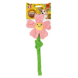 Fofos crinkle blomst pink med reb stilk