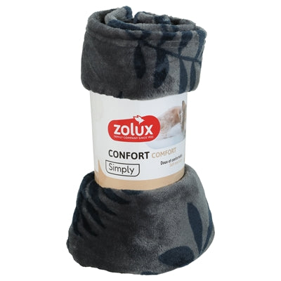 Zolux hundetæppe cocoon mønster grå assorteret