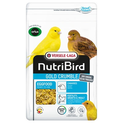 Nutribird guld crumble tør æg mad kanariefugle