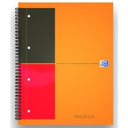 Arkivbog a4+ oxford a4+ styret 4-hullers karton
