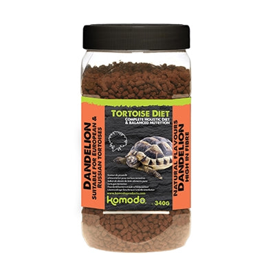 Komodo fodrer skildpadde mælkebøtte