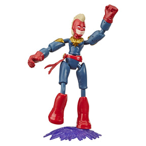 Hasbro Flexibel Action Figur Avengers - Captain Marvel