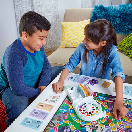 Hasbro livssti - familiebrætspil for 2 til 4 spillere - indendørs spil for børn fra 8 år - pinde i 6 farver
