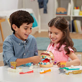 Play-doh top tandlæge legesæt - modellervoks - 8 krukker - håndværk til børn