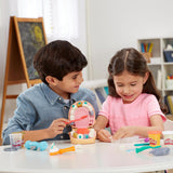 Play-doh top tandlæge legesæt - modellervoks - 8 krukker - håndværk til børn