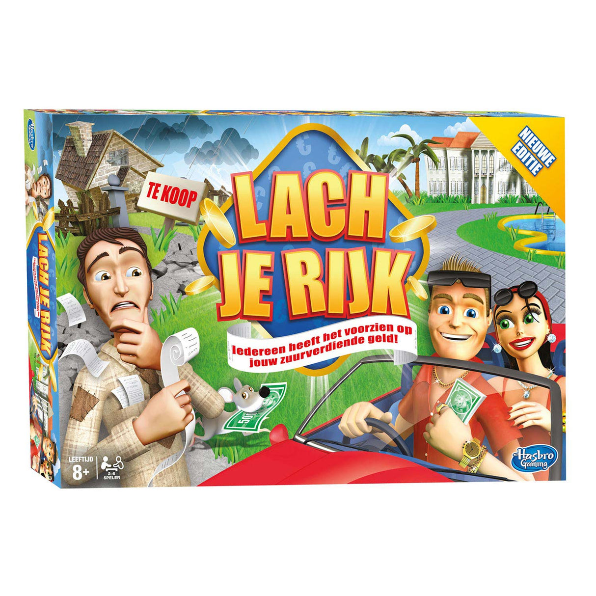 Hasbro Brætspil Laugh Rich